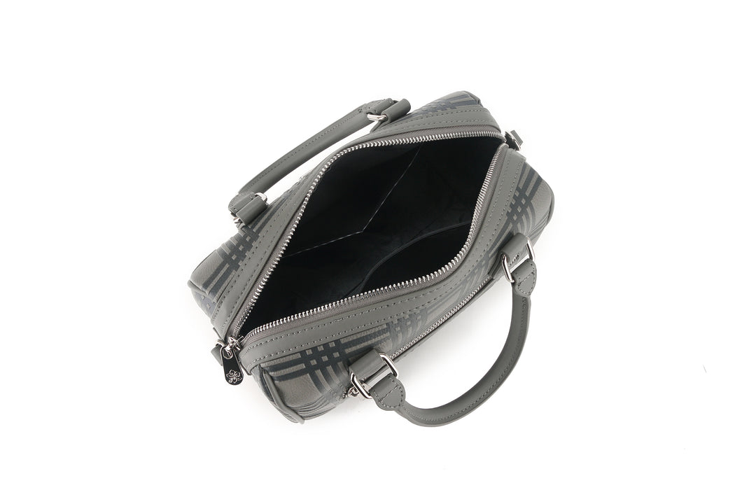 Satchel Michlle Palaka Embossed Grey