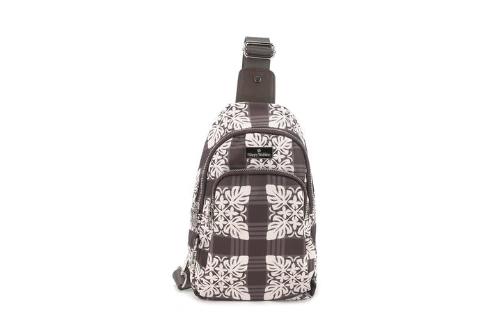 Sling Bag Ke'olu Palaka Brown