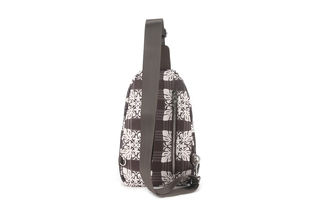 Sling Bag Ke'olu Palaka Brown