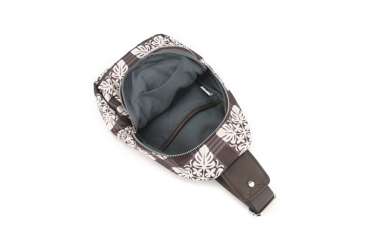 Sling Bag Ke'olu Palaka Brown