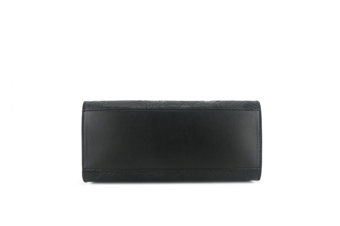 Satchel Gigi Anthurium Embossed Black