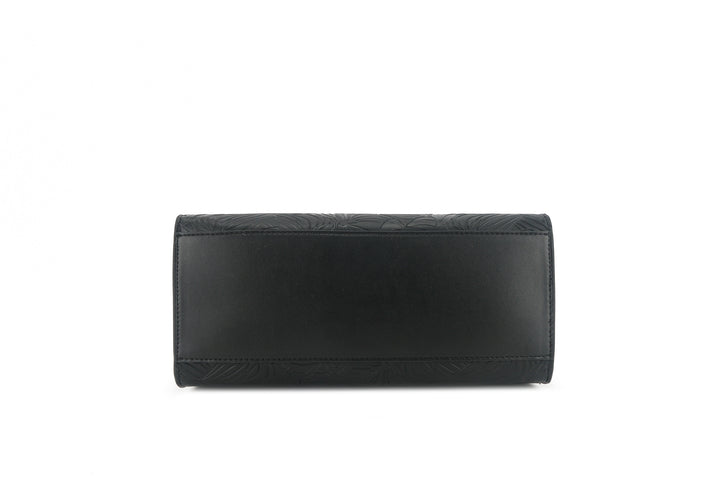 Satchel Gigi Anthurium Embossed Black