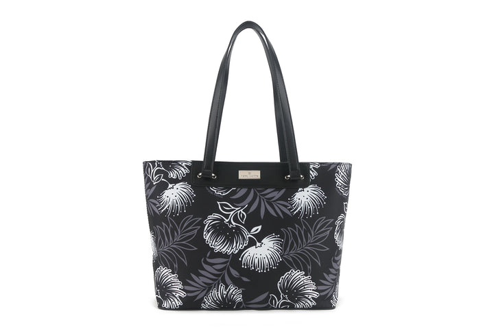 Tote Bag Ke'olu Lehua Black