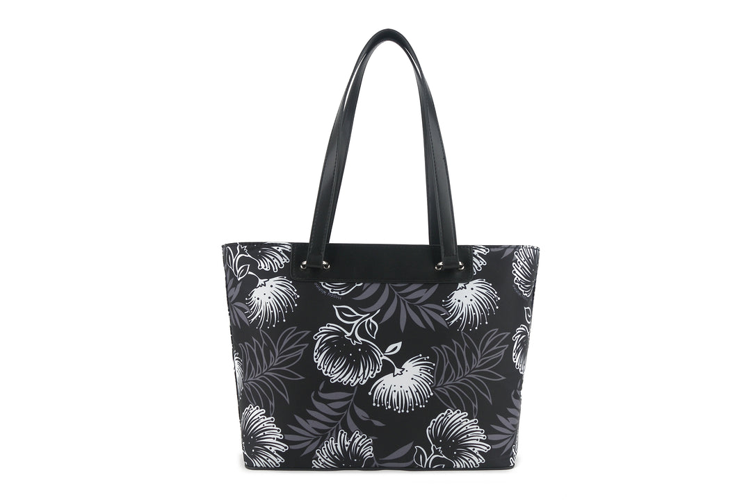 Tote Bag Ke'olu Lehua Black