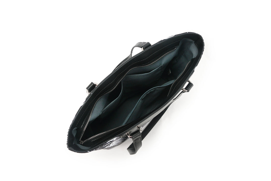 Tote Bag Ke'olu Lehua Black