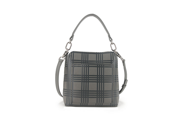 Crossbody Abby Palaka Embossed Grey