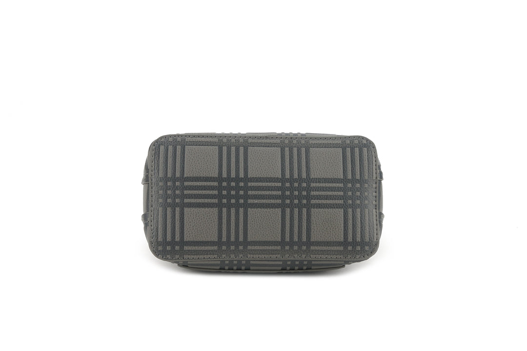 Crossbody Abby Palaka Embossed Grey