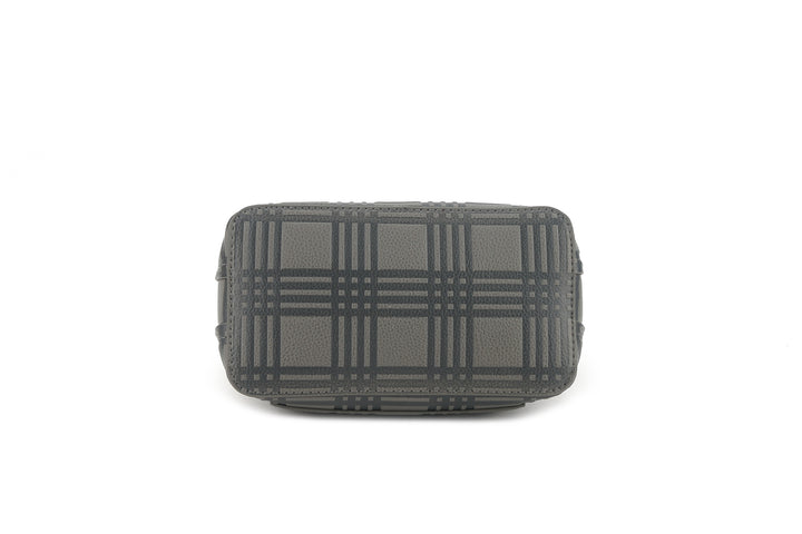 Crossbody Abby Palaka Embossed Grey