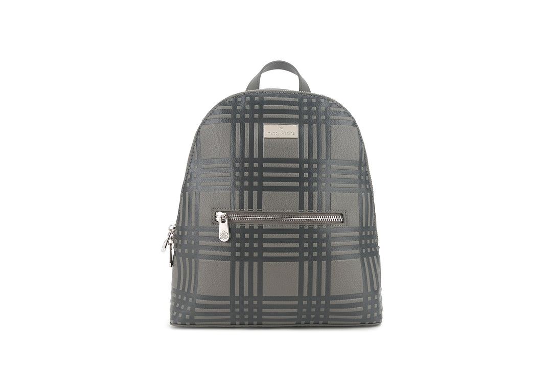 Backpack Tiffany Palaka Embossed Grey