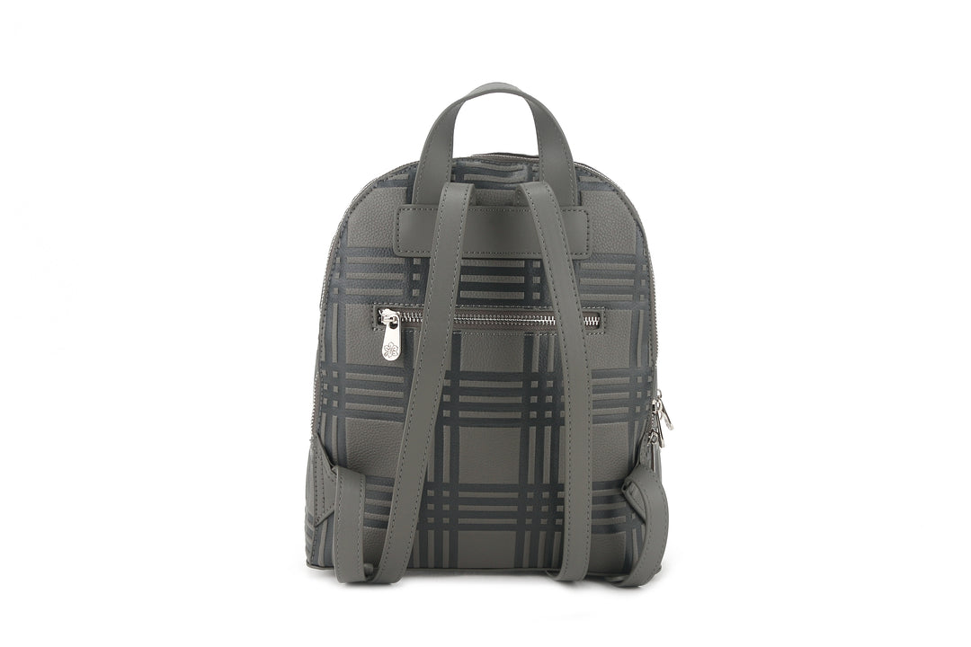 Backpack Tiffany Palaka Embossed Grey