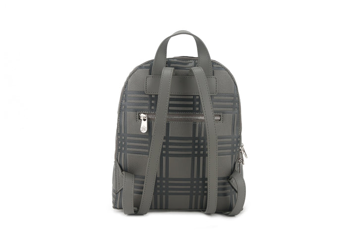 Backpack Tiffany Palaka Embossed Grey