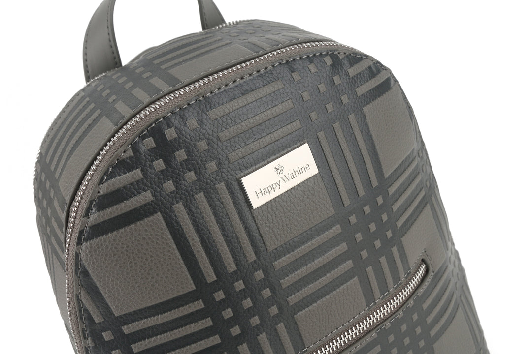 Backpack Tiffany Palaka Embossed Grey
