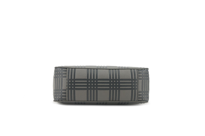 Crossbody Brittney Palaka Embossed Grey