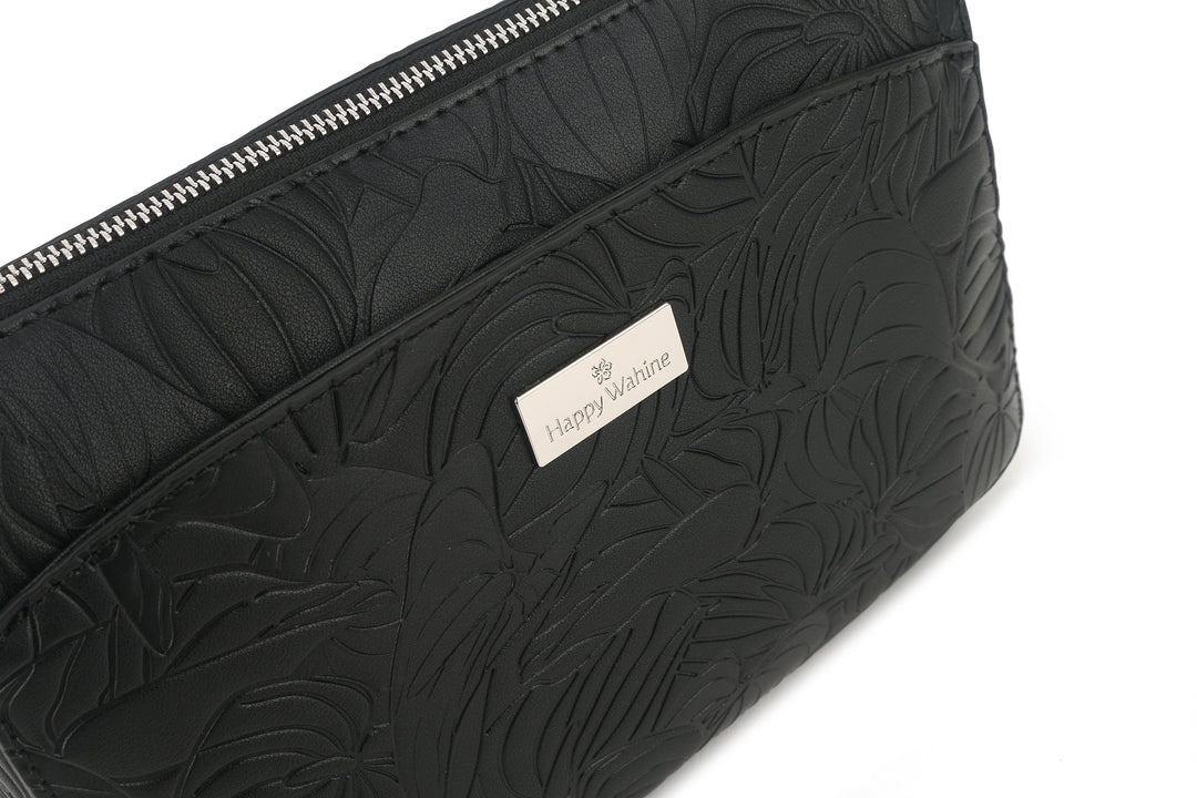 Crossbody Brittney Anthurium Embossed Black