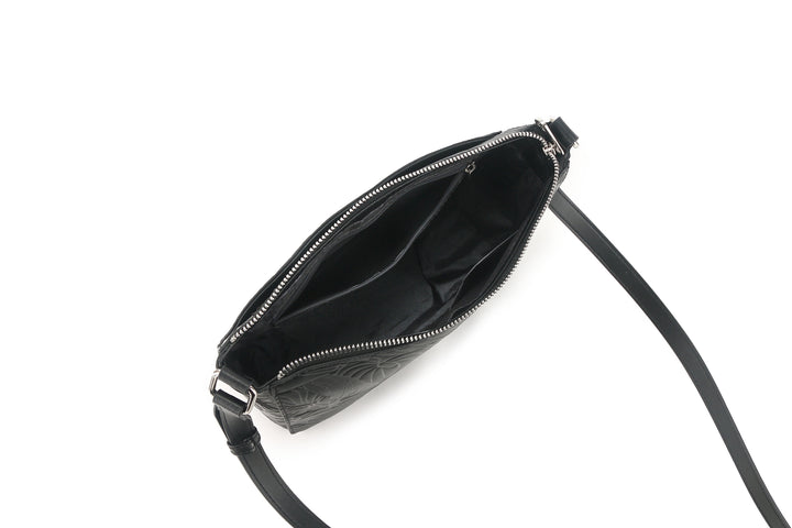 Crossbody Brittney Anthurium Embossed Black