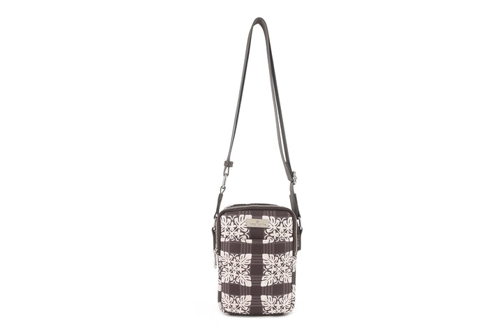 Crossbody Small Ke'olu Quilt Palaka Brown