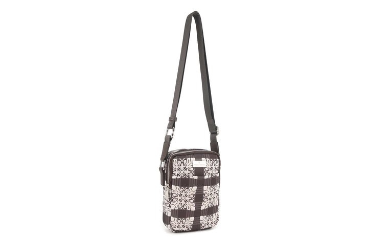 Crossbody Small Ke'olu Quilt Palaka Brown