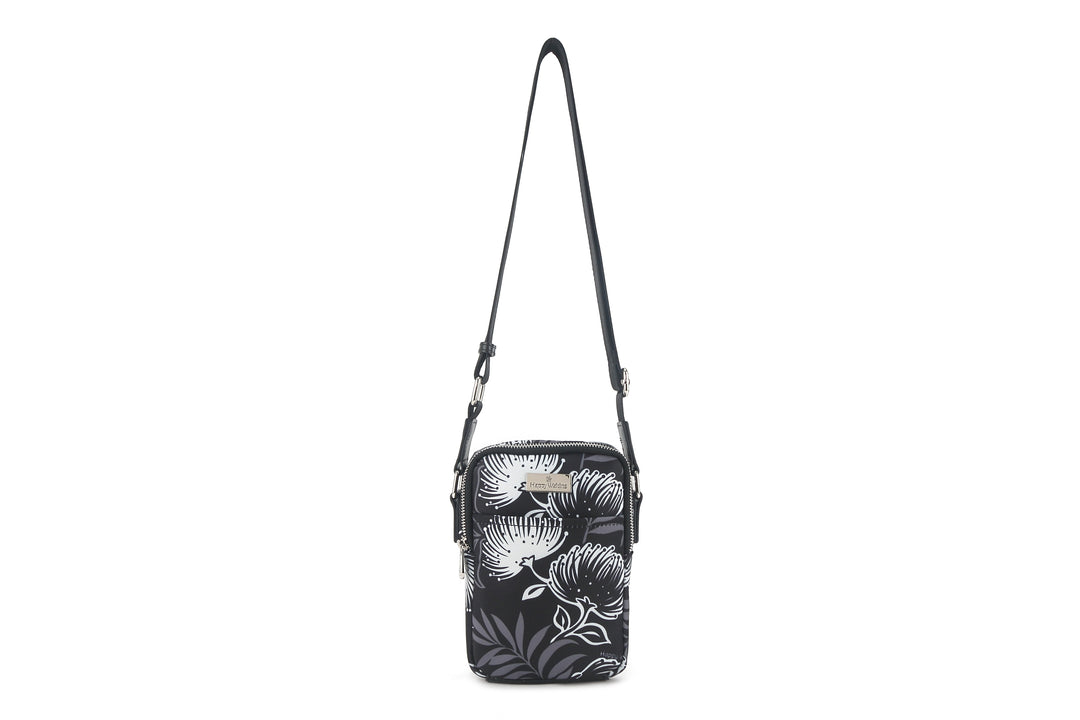 Crossbody Small Ke'olu Lehua Black