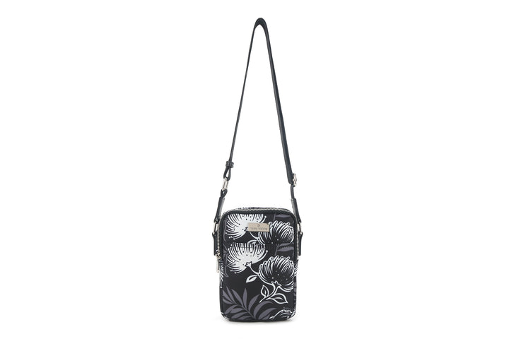 Crossbody Small Ke'olu Lehua Black