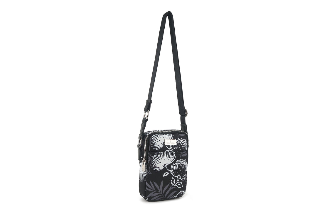 Crossbody Small Ke'olu Lehua Black
