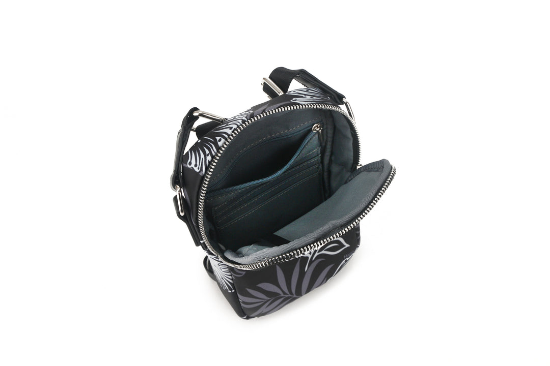 Crossbody Small Ke'olu Lehua Black