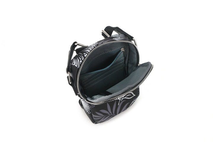 Crossbody Small Ke'olu Lehua Black