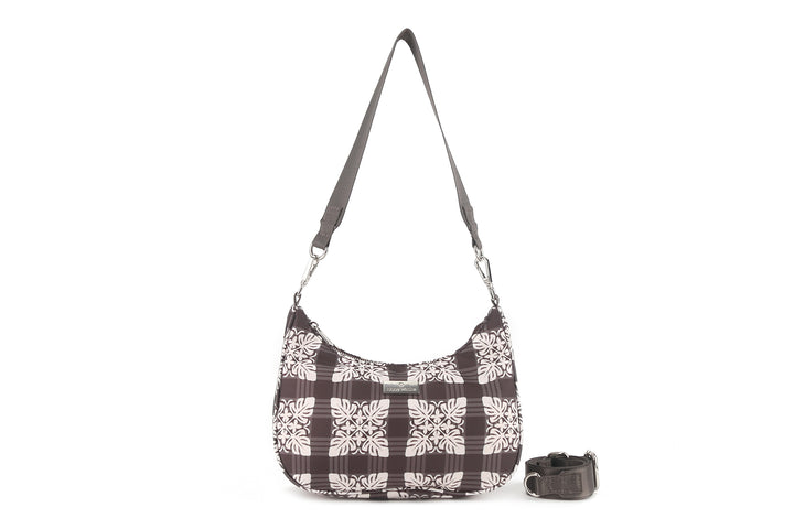 Shoulder Bag Amanda Ke'olu Quilt Palaka Brown