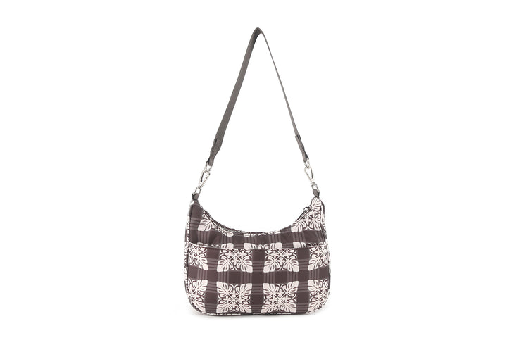 Shoulder Bag Amanda Ke'olu Quilt Palaka Brown