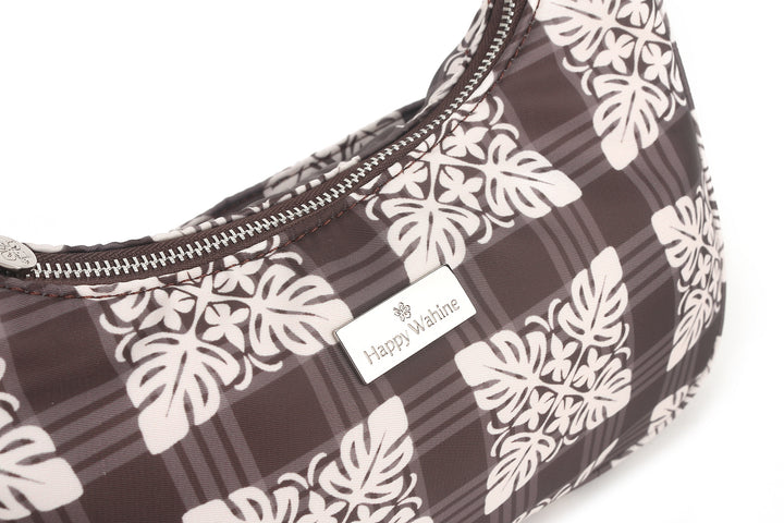 Shoulder Bag Amanda Ke'olu Quilt Palaka Brown