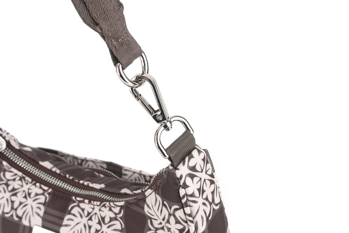 Shoulder Bag Amanda Ke'olu Quilt Palaka Brown