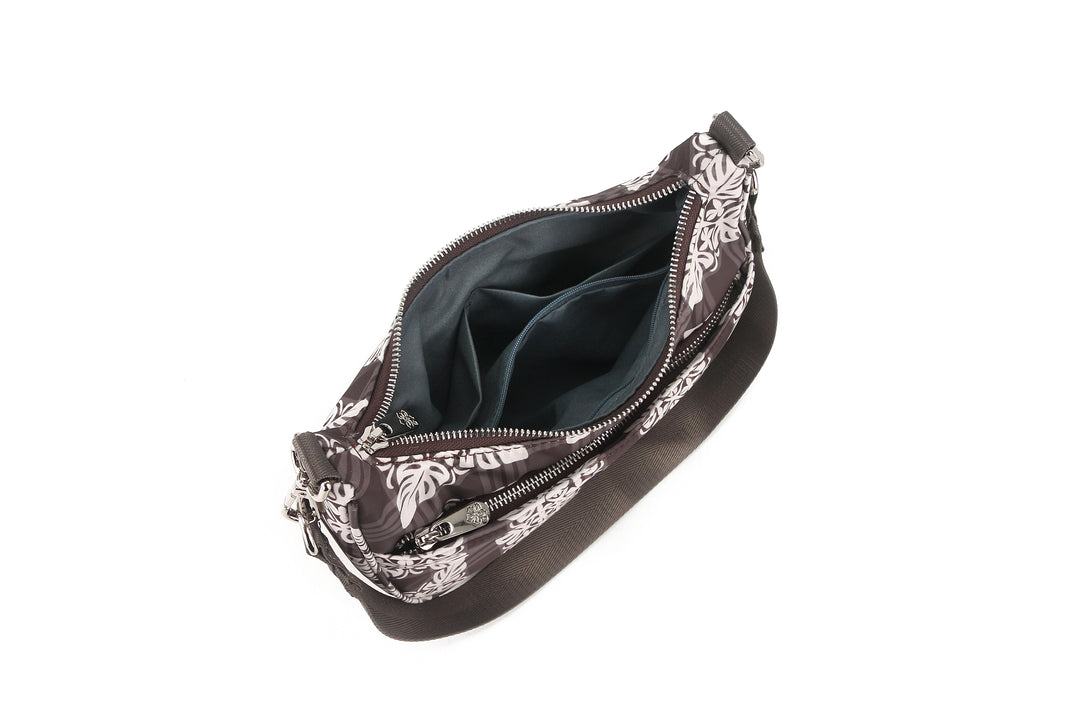 Shoulder Bag Amanda Ke'olu Quilt Palaka Brown