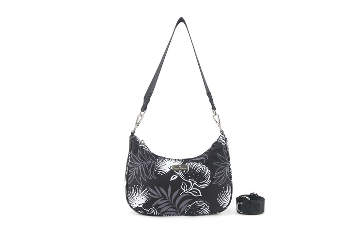 Shoulder Bag Amanda Ke'olu Lehua Black