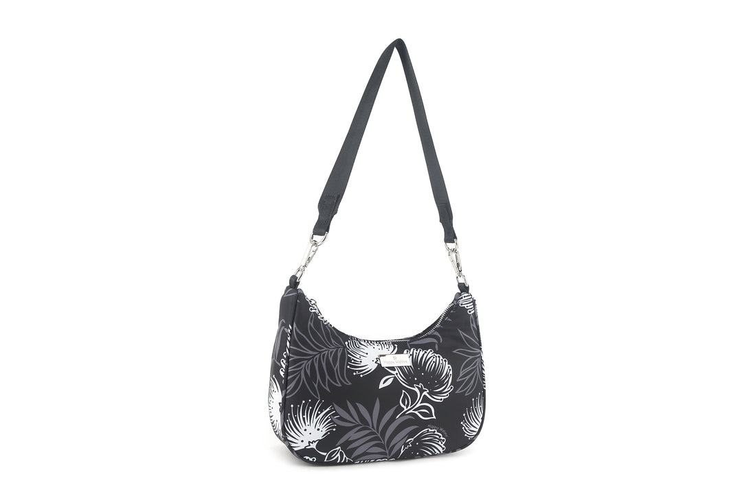 Shoulder Bag Amanda Ke'olu Lehua Black