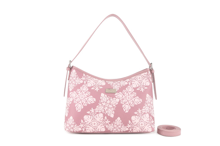 Shoulder Bag Edith Quilt Dusty Rose