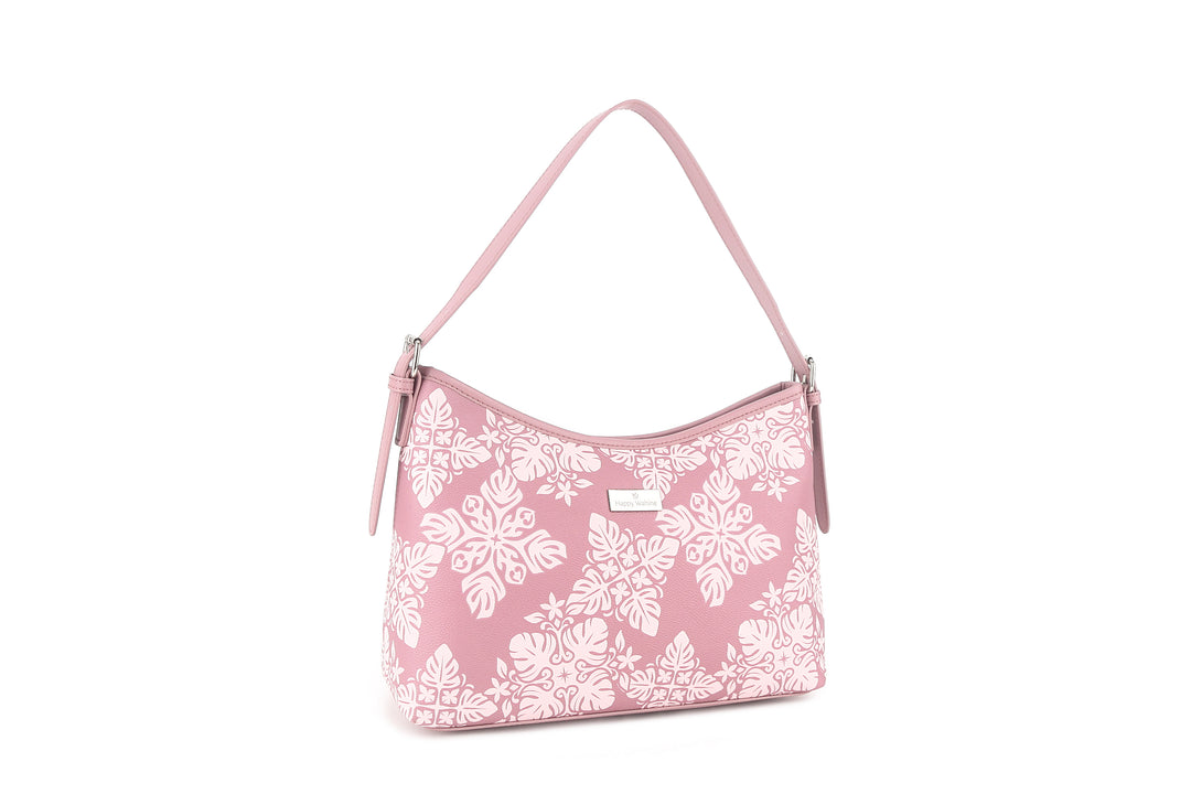 Shoulder Bag Edith Quilt Dusty Rose