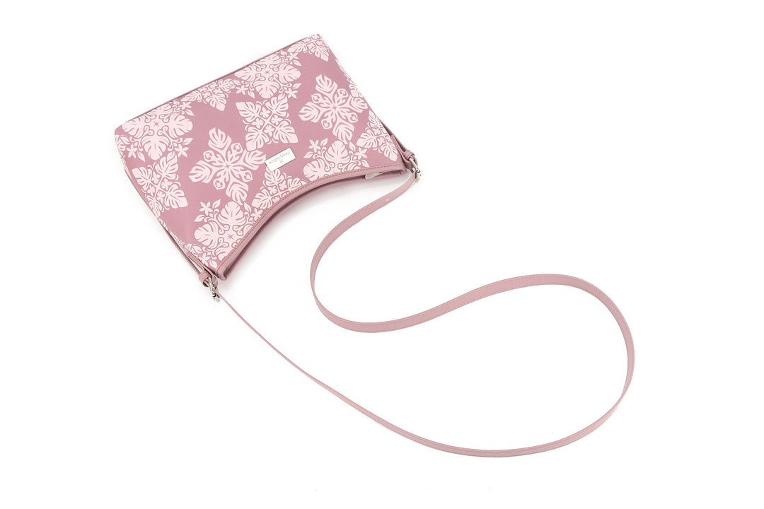 Shoulder Bag Edith Quilt Dusty Rose