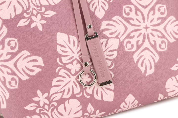 Reversible Tote Nancy Small Quilt Dusty Rose
