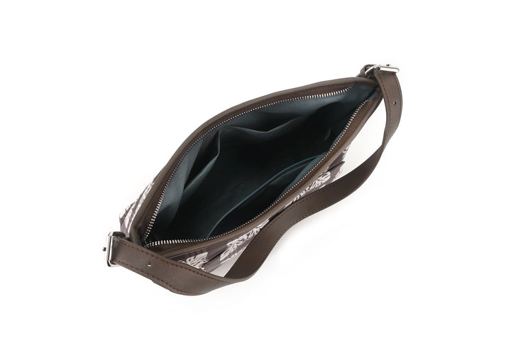 Shoulder Bag Ke'olu Quilt Palaka Brown