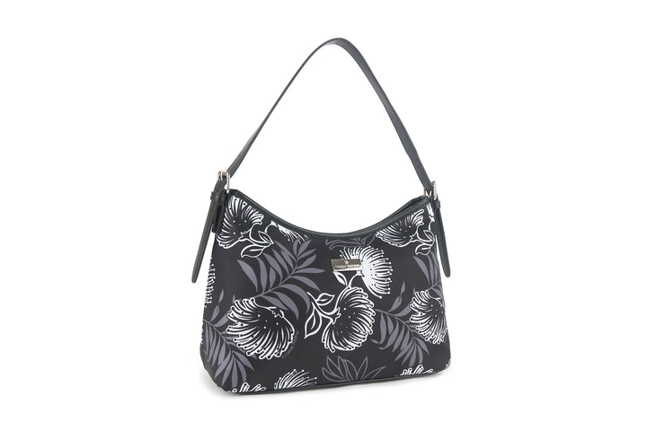 Shoulder Bag Ke'olu Lehua Black