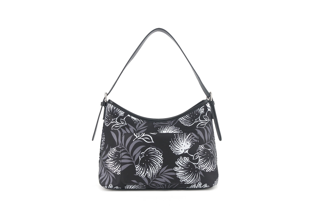 Shoulder Bag Ke'olu Lehua Black