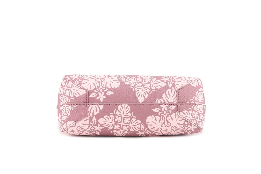 Reversible Tote Nancy Large Quilt Dusty Rose