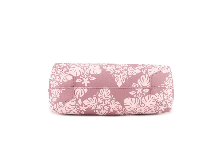 Reversible Tote Nancy Large Quilt Dusty Rose