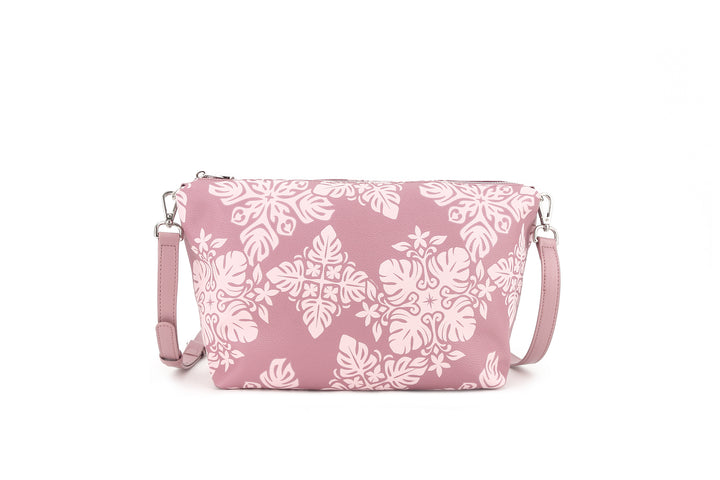Reversible Tote Nancy Large Quilt Dusty Rose