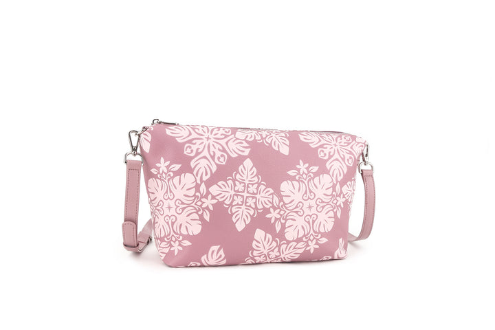Reversible Tote Nancy Large Quilt Dusty Rose
