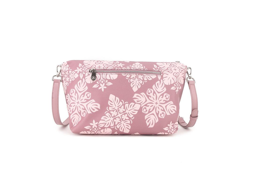 Reversible Tote Nancy Large Quilt Dusty Rose