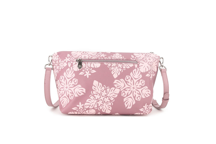 Reversible Tote Nancy Large Quilt Dusty Rose