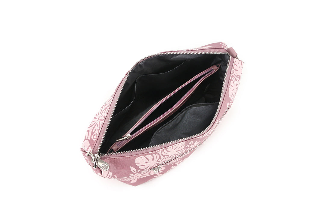 Reversible Tote Nancy Large Quilt Dusty Rose