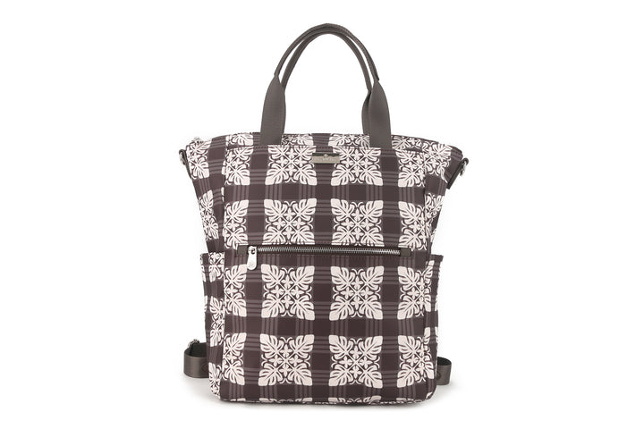 Bookbag Ke'olu Quilt Palaka Brown
