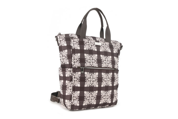 Bookbag Ke'olu Quilt Palaka Brown