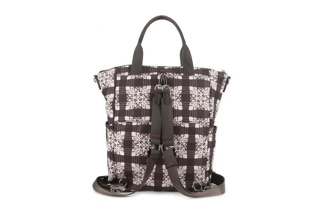 Bookbag Ke'olu Quilt Palaka Brown